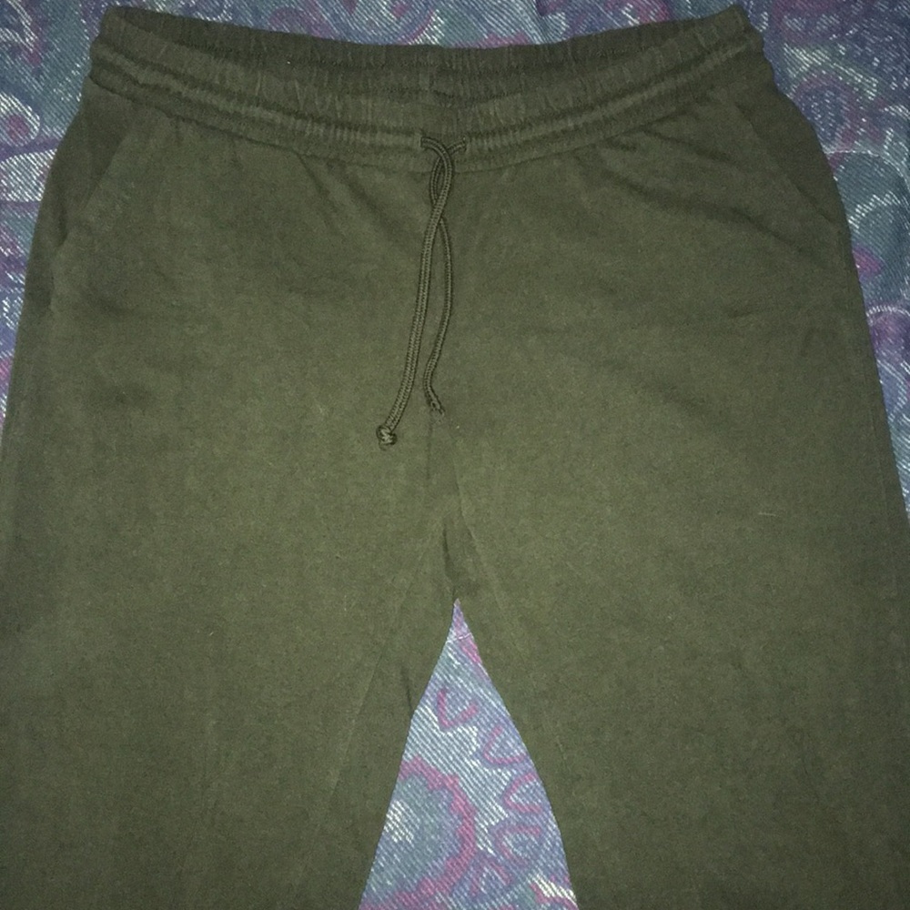 H&M brand green sweatpants